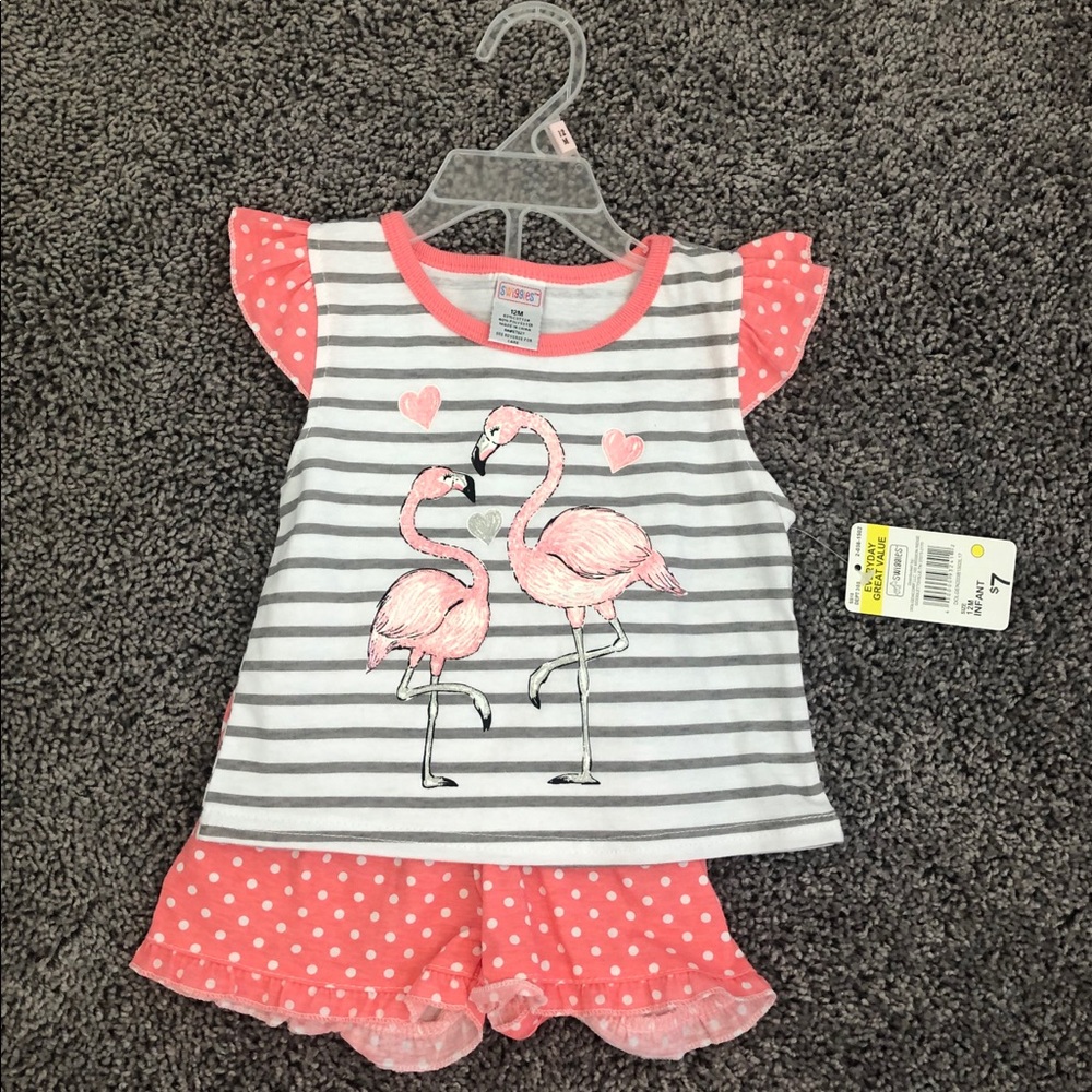 3 for $10. Flaming short set